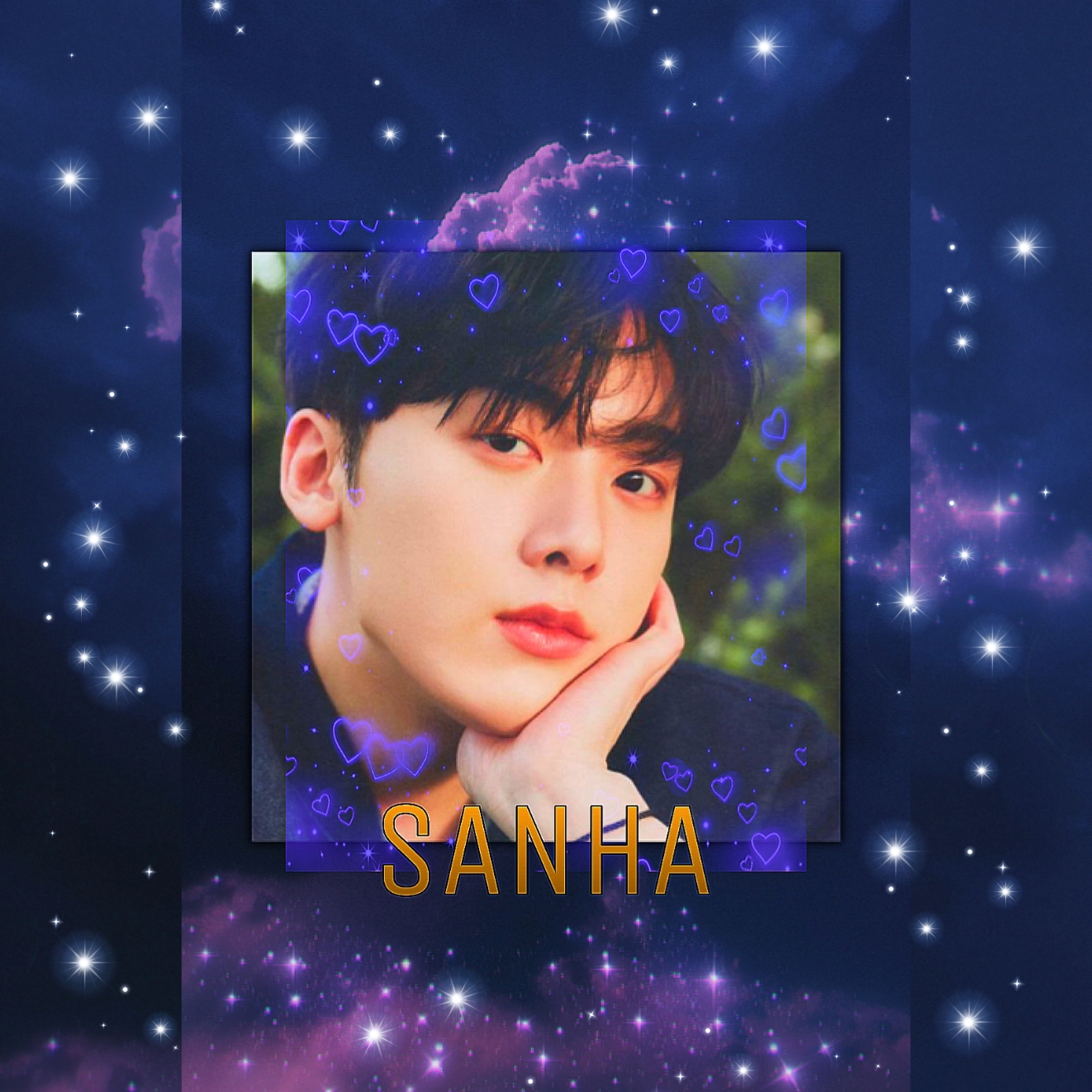 A moment captured by Sanha (ASTRO)'s fan