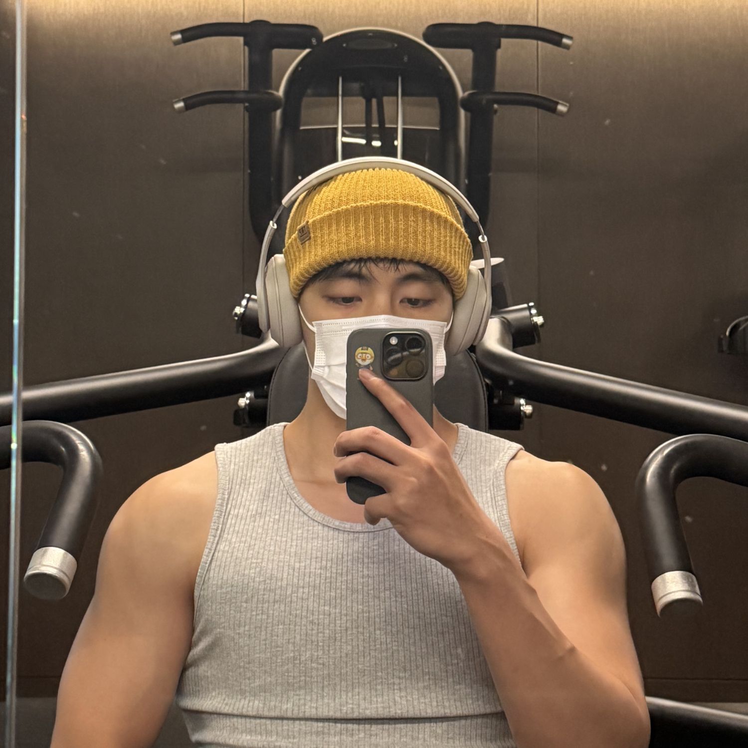 A moment captured by V (BTS)'s fan