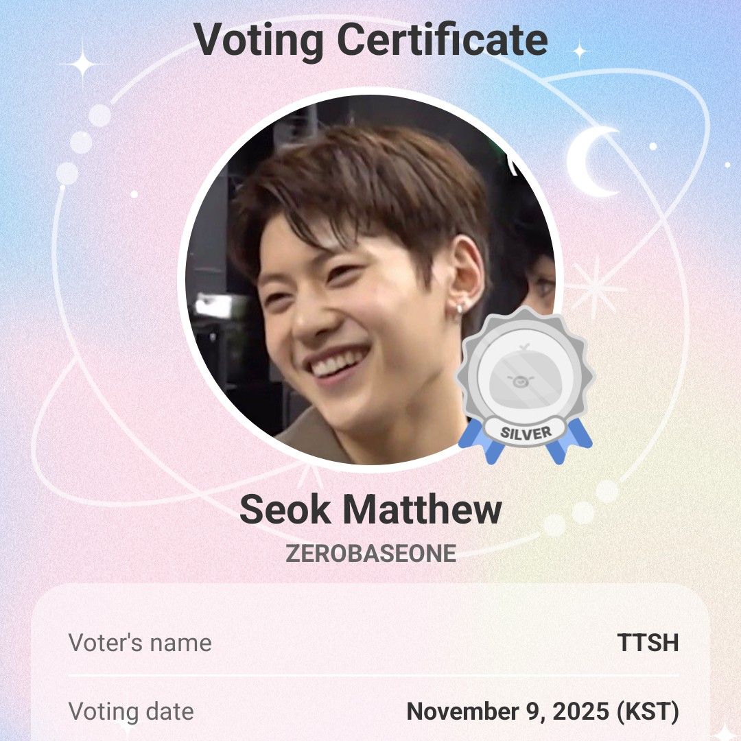 Latest photo of Seok Matthew (ZEROBASEONE)