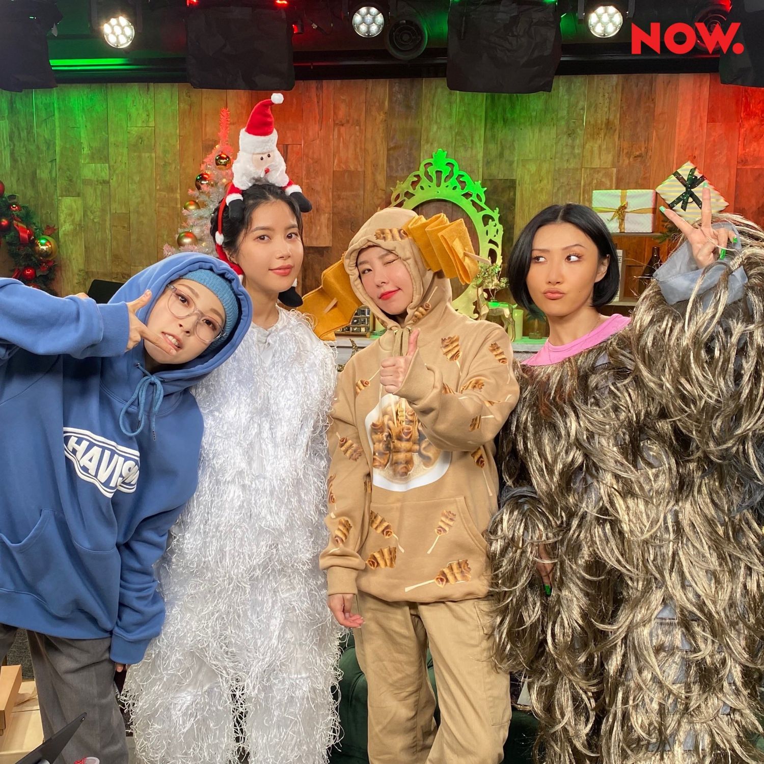 마마무의 비하인드 컷