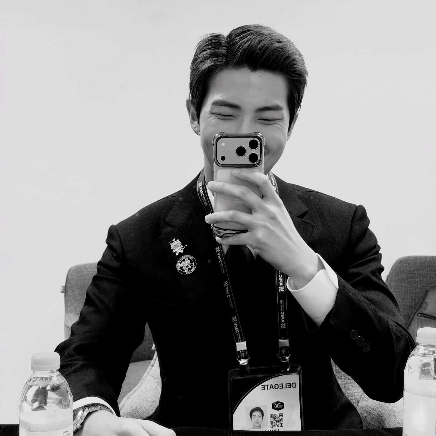 A moment captured by RM (BTS)'s fan