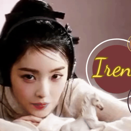 Recent activity shot of Irene (Red Velvet)