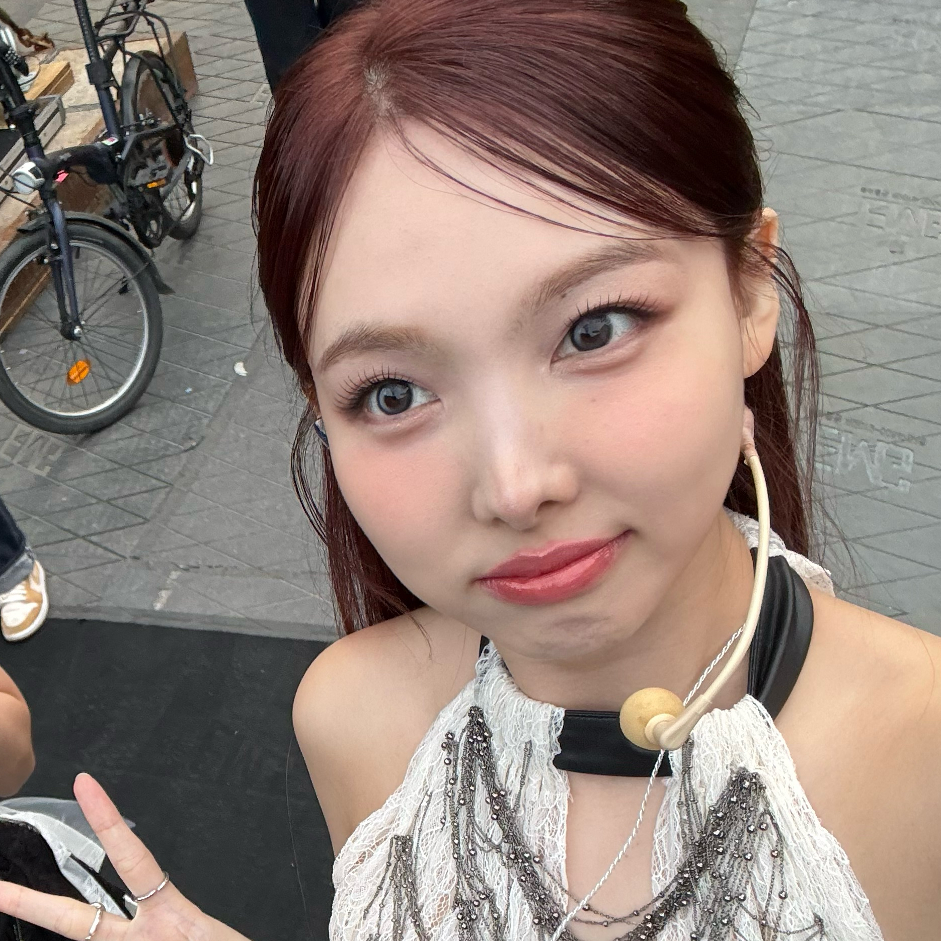 A moment captured by Nayeon (TWICE)'s fan