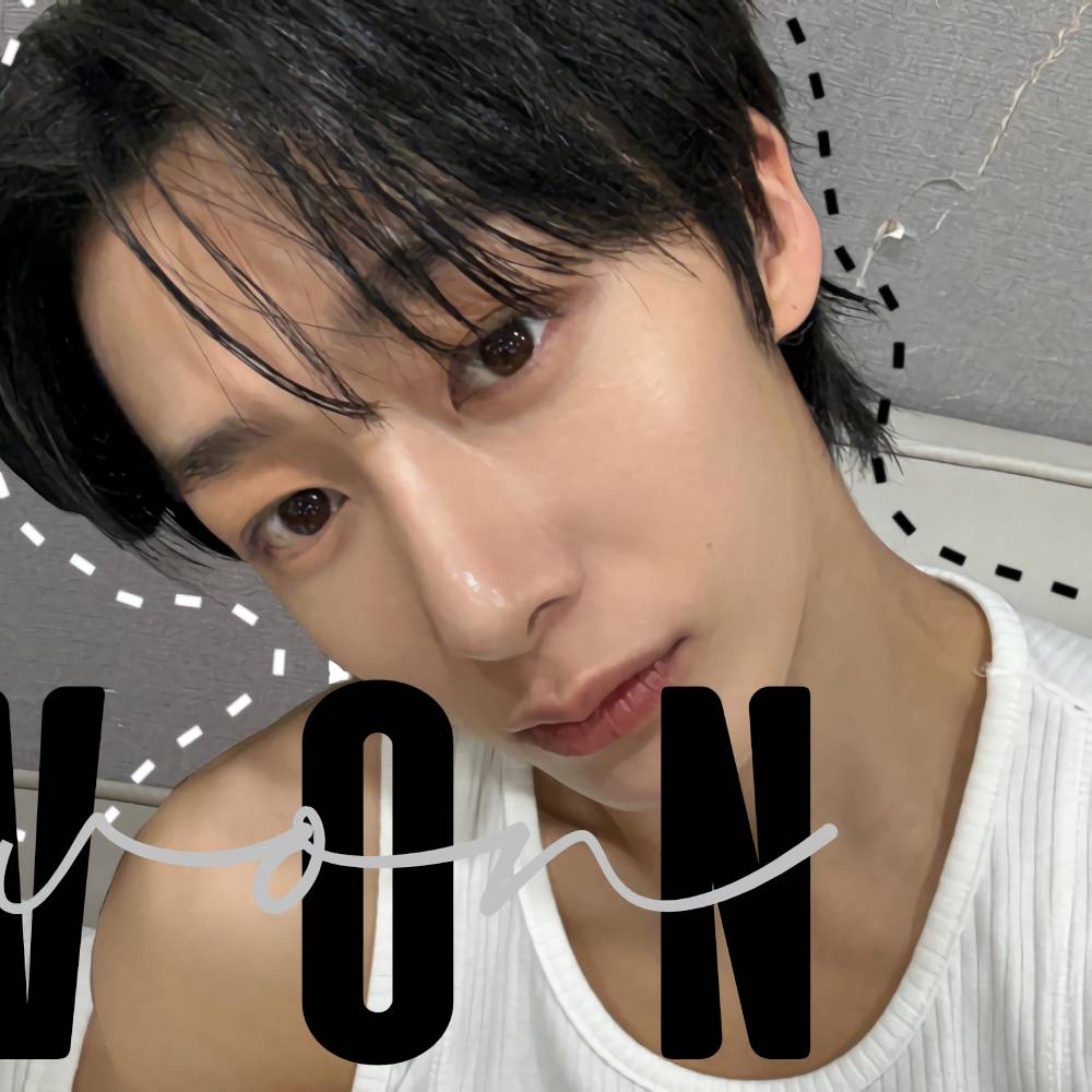 Behind-the-scenes cut of Hyungwon (MONSTA X)