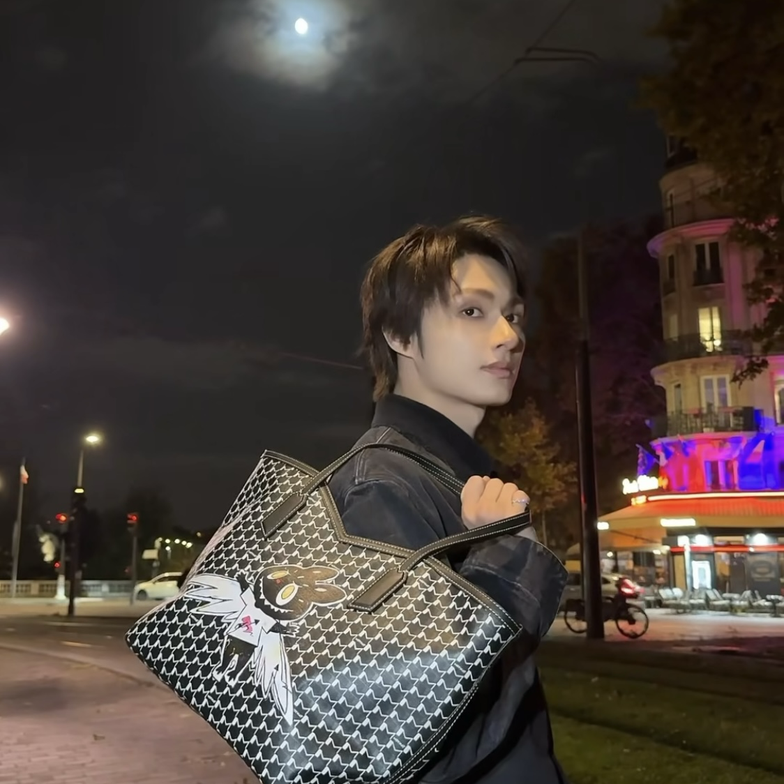 Recent activity shot of Jun (SEVENTEEN)