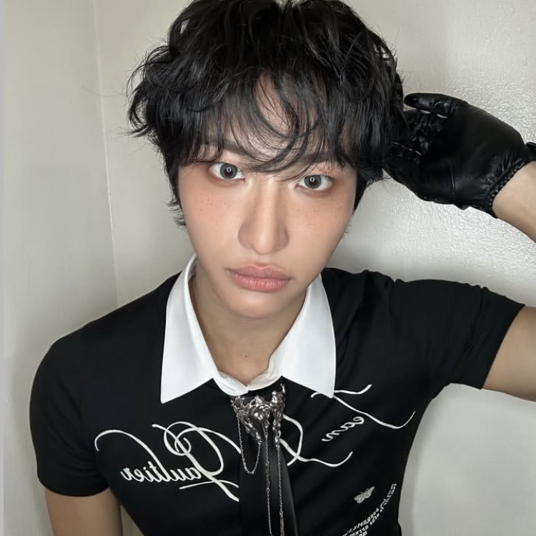 Recent activity shot of Seonghwa (ATEEZ)