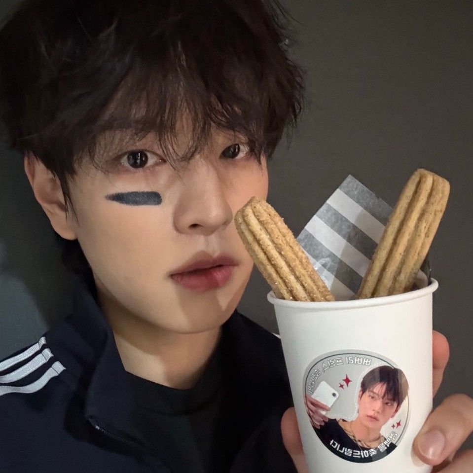 Recent activity shot of Seungmin (Stray Kids)