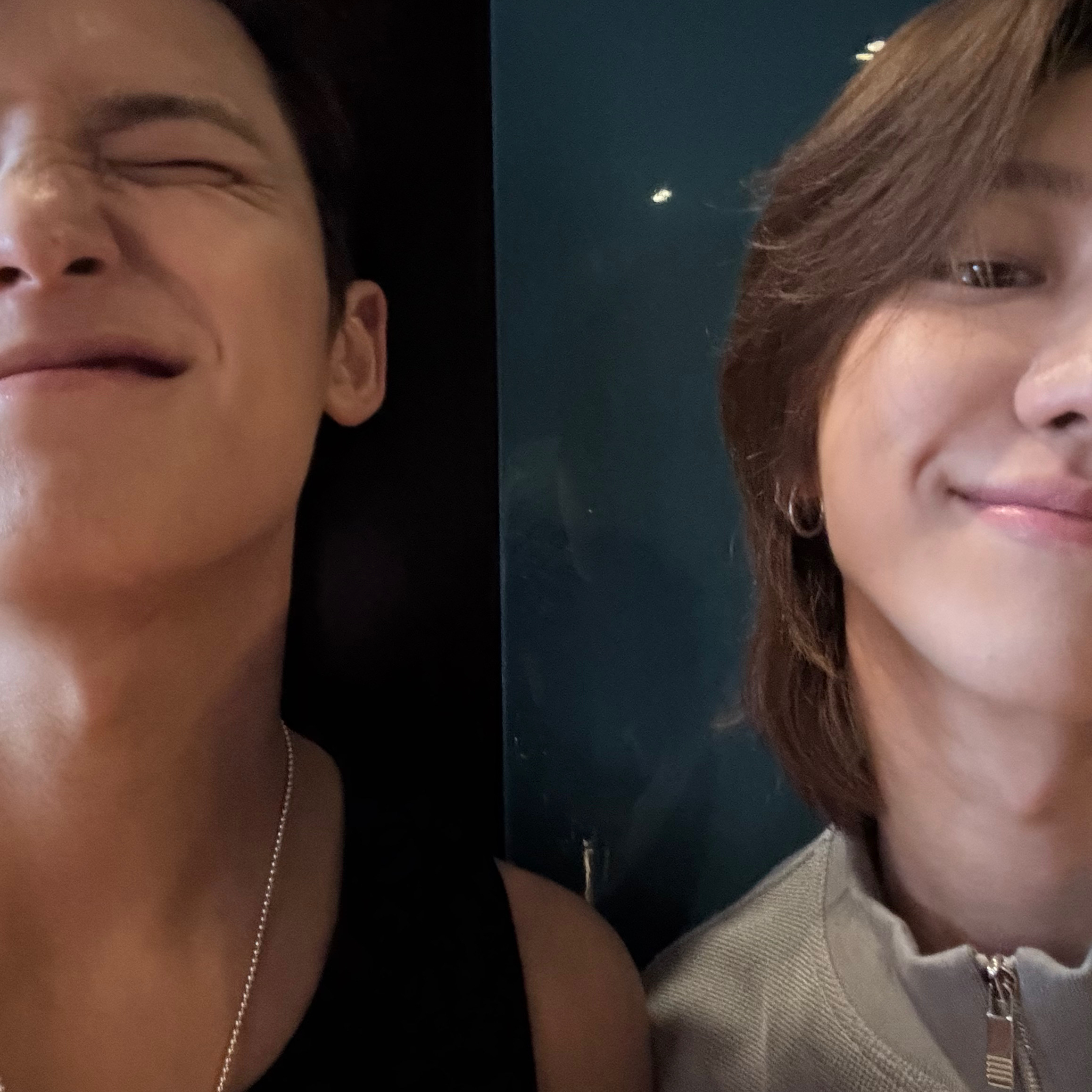 A moment captured by Mingyu (SEVENTEEN)'s fan