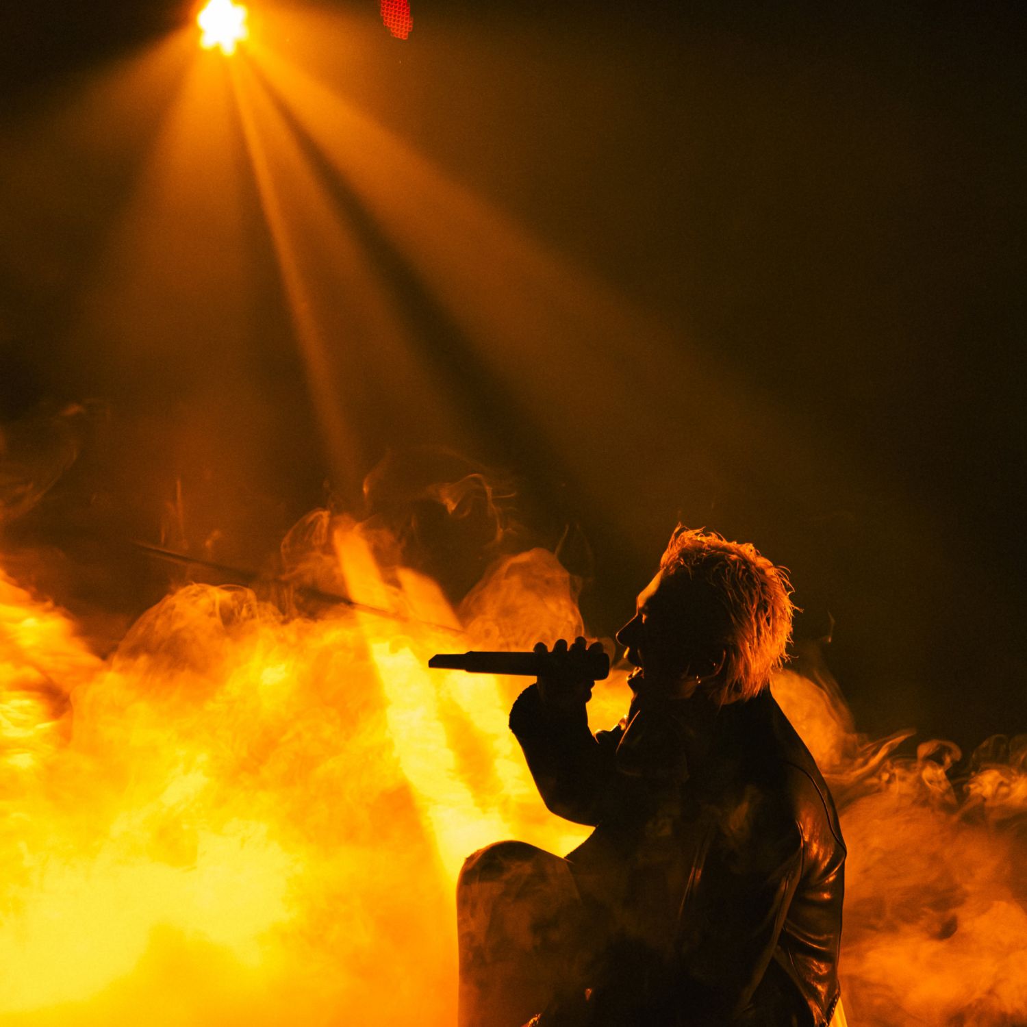 A moment captured by Taeyang (BIGBANG)'s fan