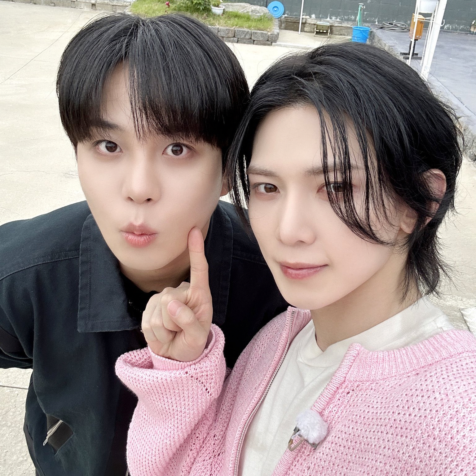 Recent activity shot of Yeosang (ATEEZ)