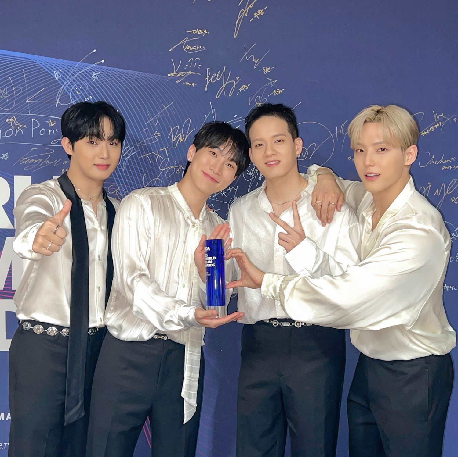Recent activity shot of BTOB