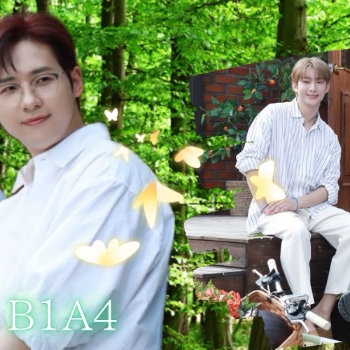 Recent activity shot of Sandeul (B1A4)
