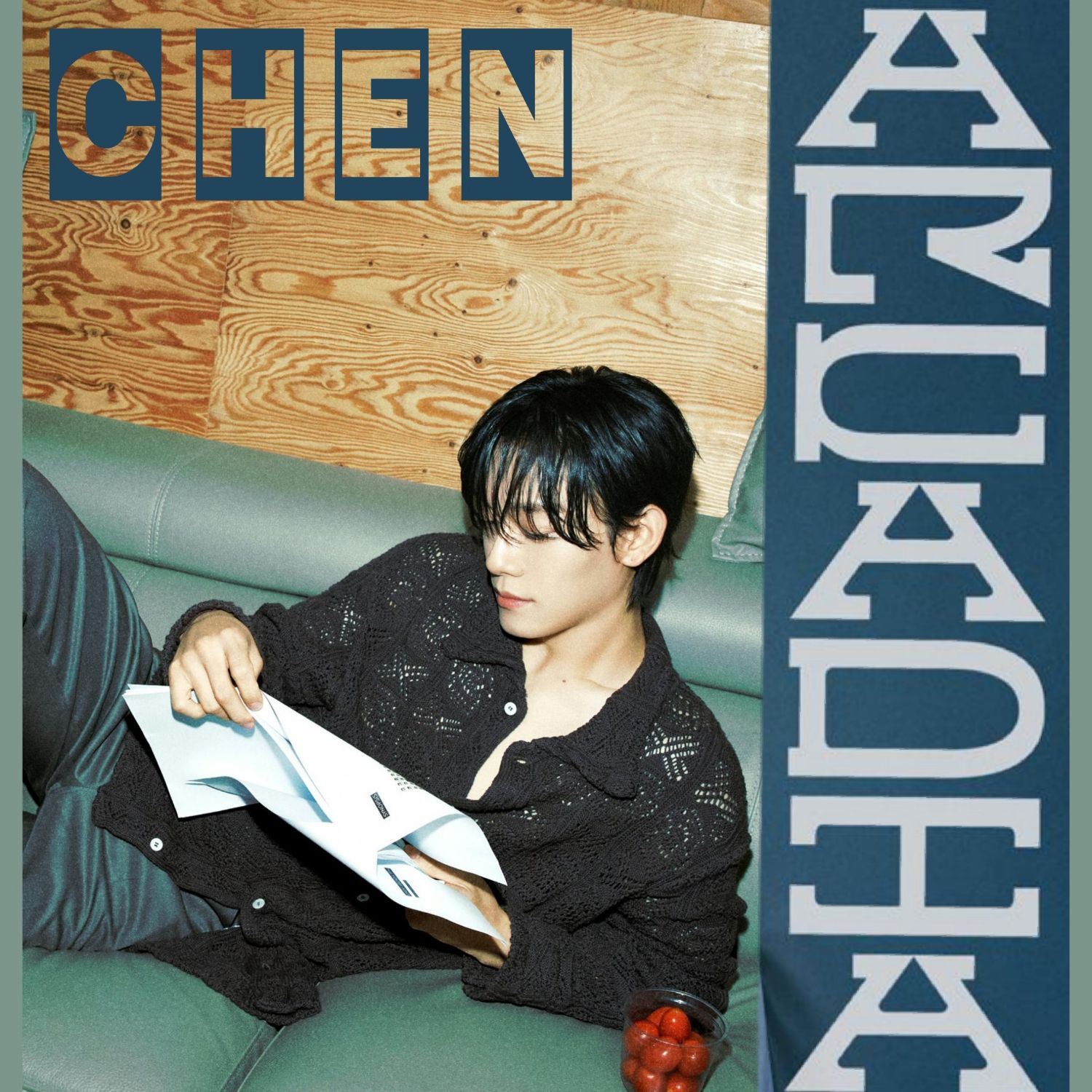 Recent activity shot of Chen (EXO)