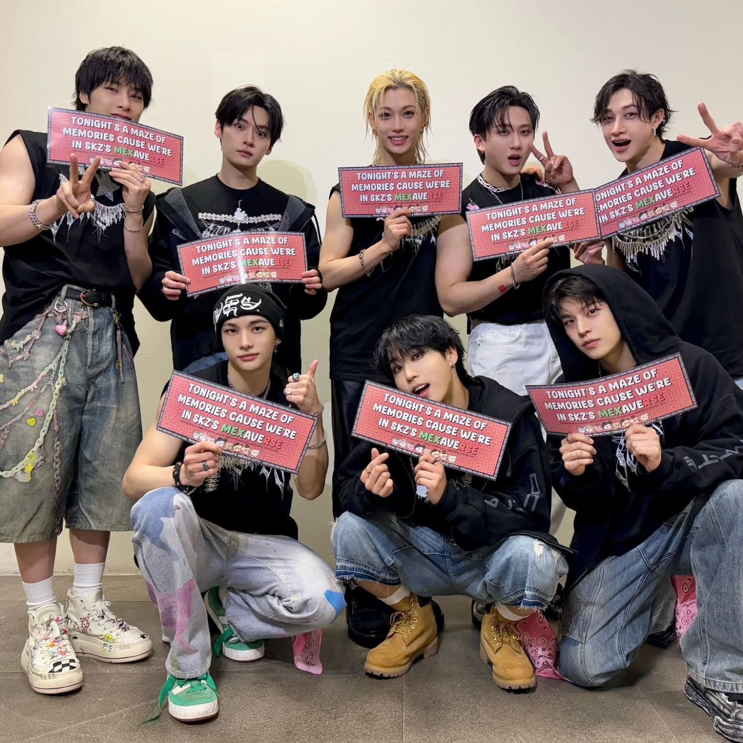 Recent activity shot of Stray Kids