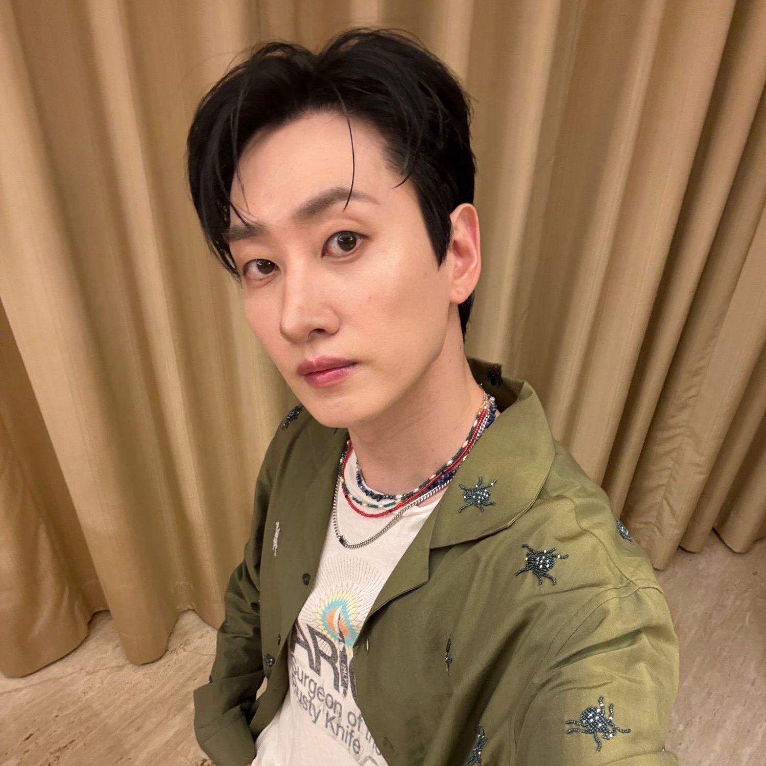 Recent activity shot of Eunhyuk (Super Junior)