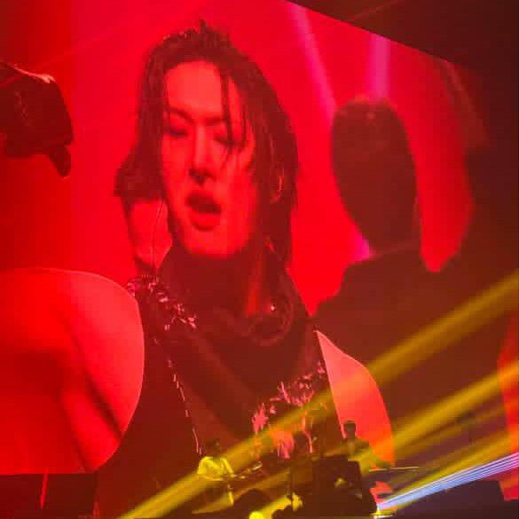 Recent activity shot of Mingi (ATEEZ)