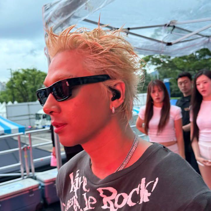 Recent activity shot of Taeyang (BIGBANG)