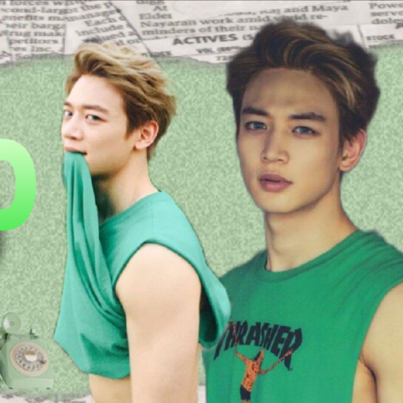 Behind-the-scenes cut of Minho (SHINee)