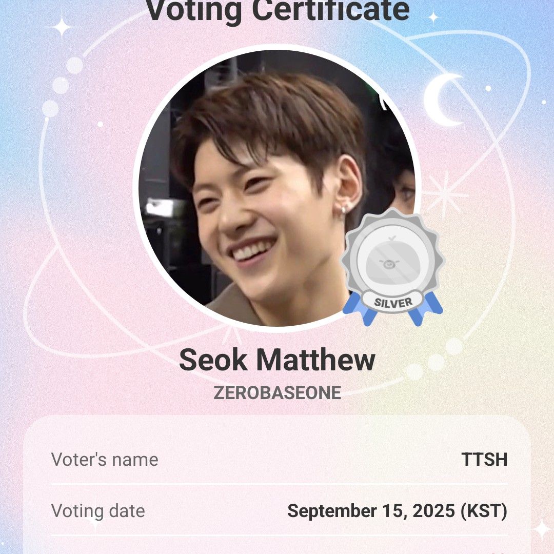 Latest photo of Seok Matthew (ZEROBASEONE)