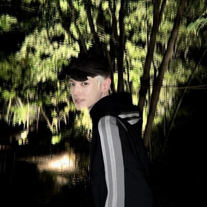 A moment captured by Taeyong (NCT 127)'s fan