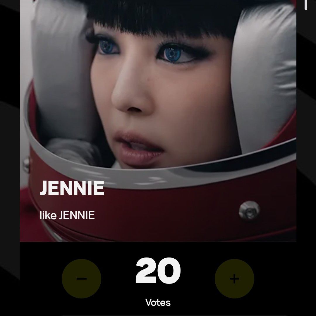 Recent activity shot of Jennie (BLACKPINK)