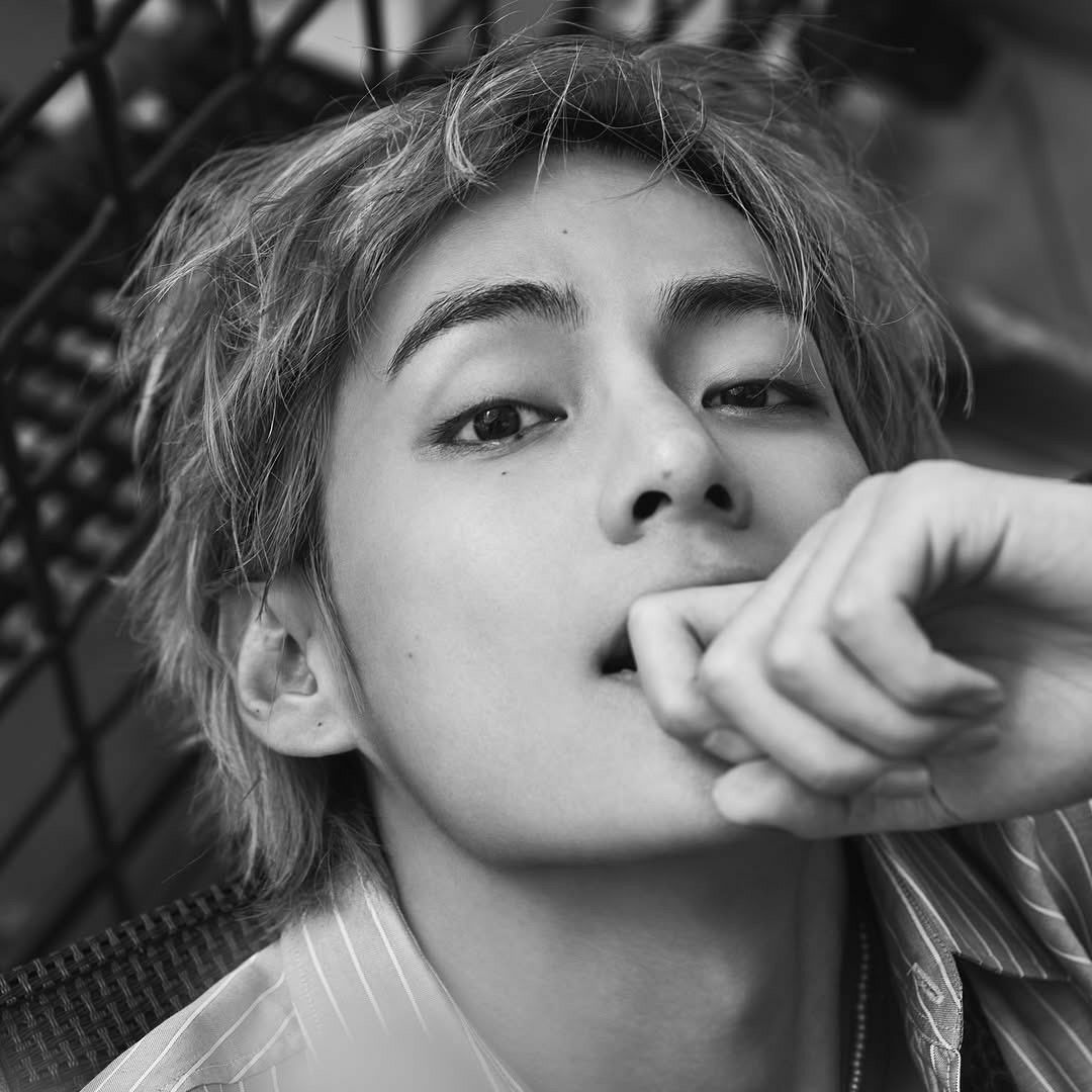 Recent activity shot of V (BTS)