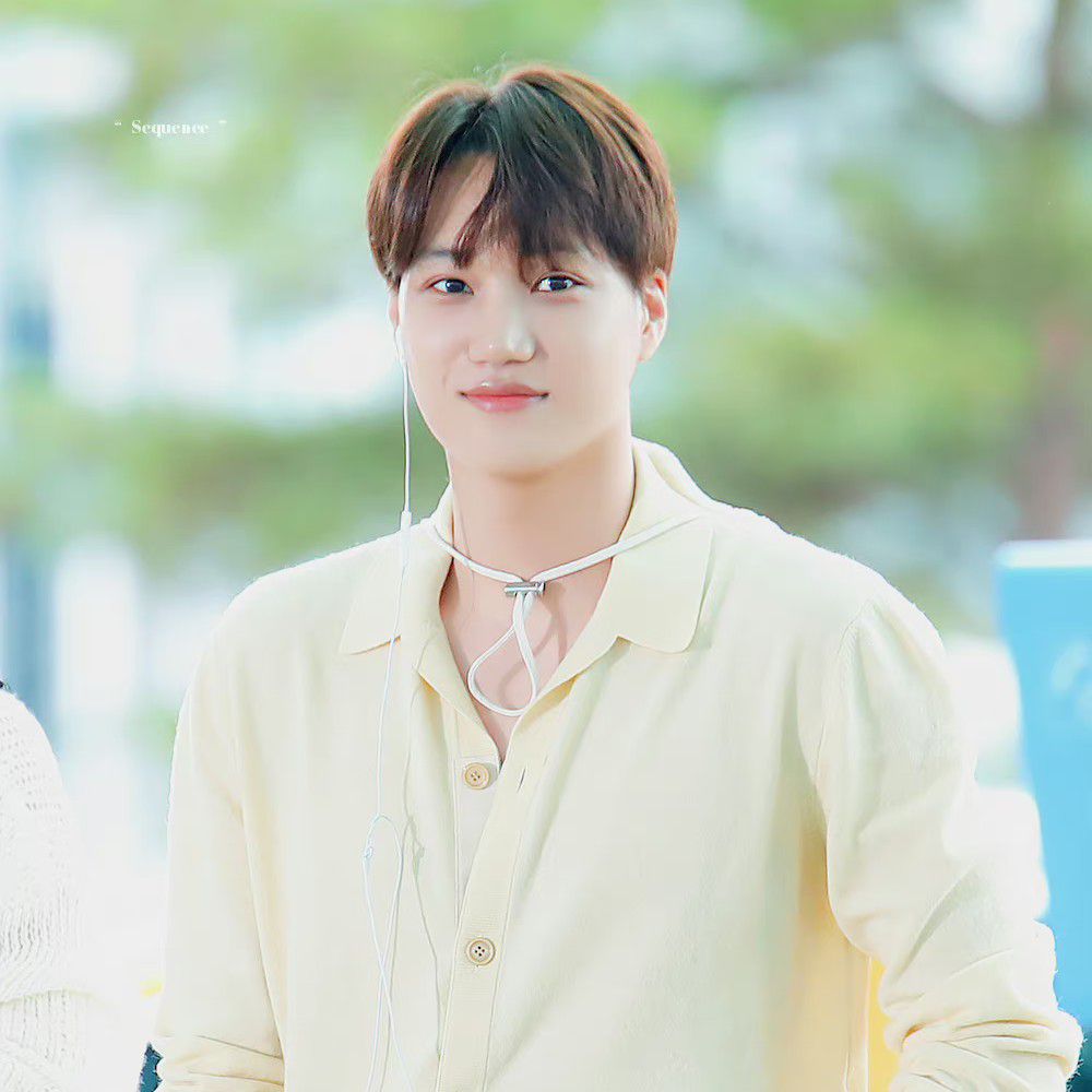 Momen yang diabadikan oleh penggemar Kai (EXO)