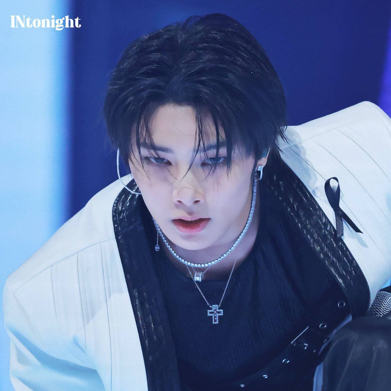 A moment captured by I.N (Stray Kids)'s fan