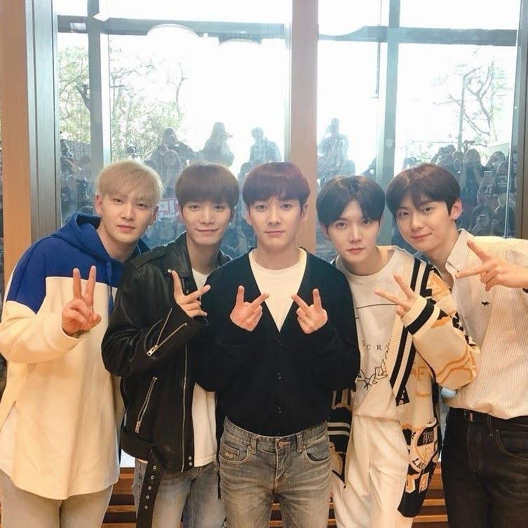 뉴이스트 최근 활동샷