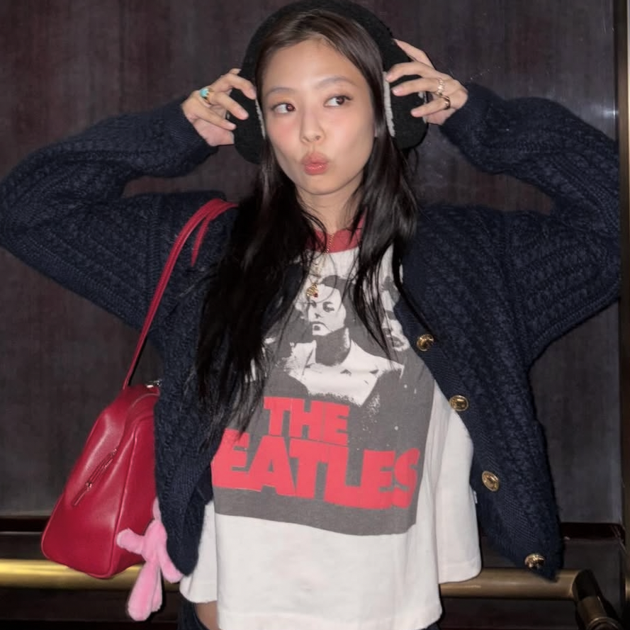 Recent activity shot of Jennie (BLACKPINK)