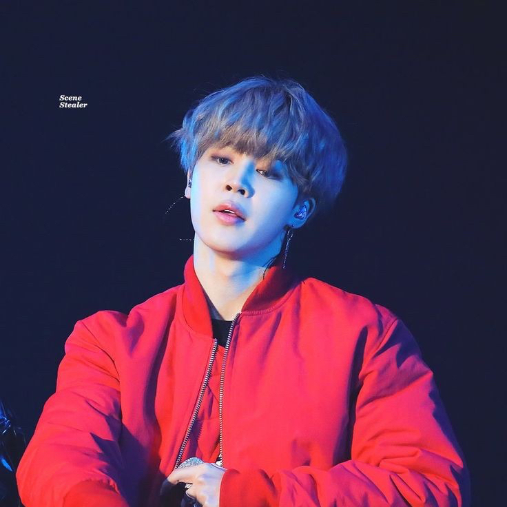Recent activity shot of Jimin (BTS)