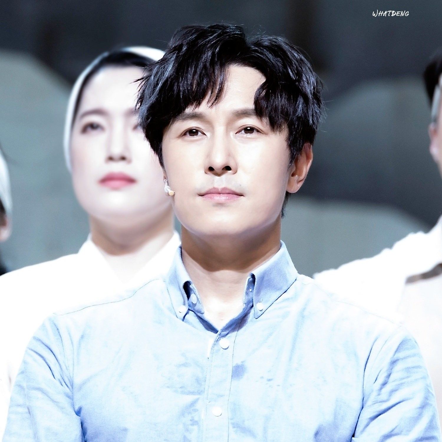 A moment captured by Kim Dongwan (SHINHWA)'s fan