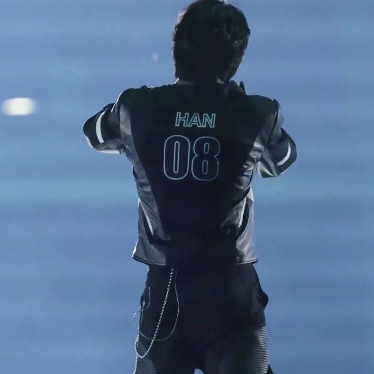 Recent activity shot of HAN (Stray Kids)