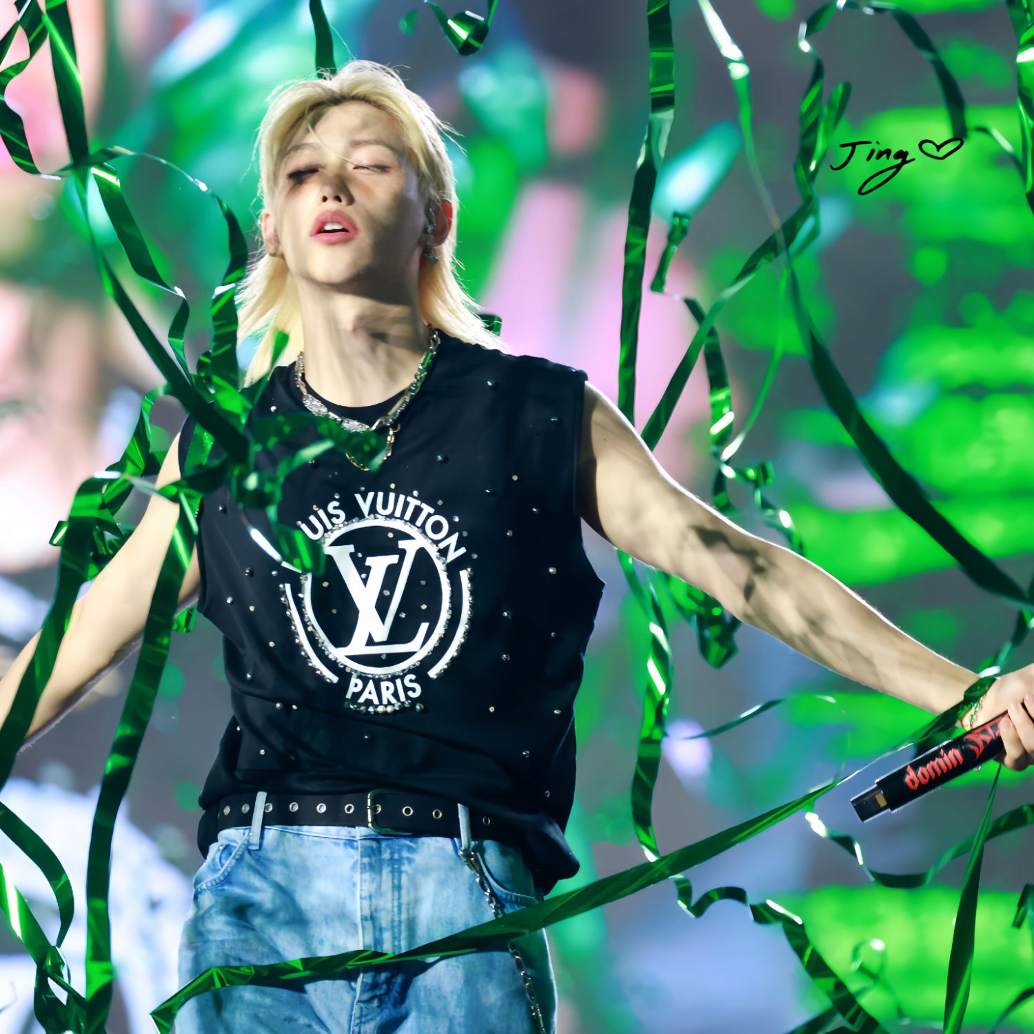 Recent activity shot of Felix (Stray Kids)