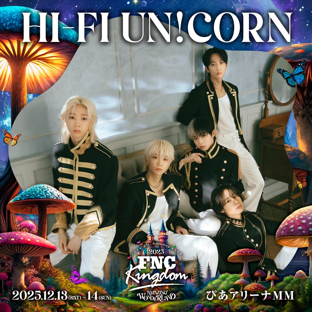 A moment captured by Hi-Fi Un!corn's fan