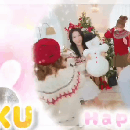 A moment captured by Riku (NiziU)'s fan