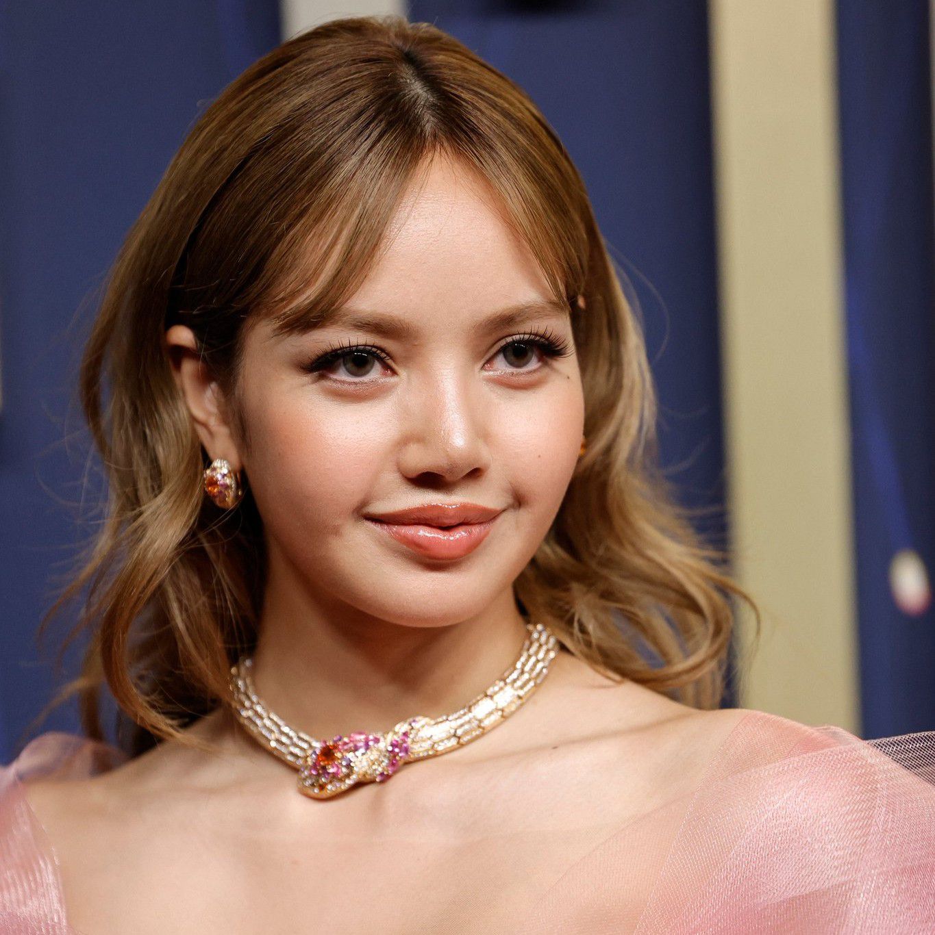 Momen yang diabadikan oleh penggemar Lisa (BLACKPINK)