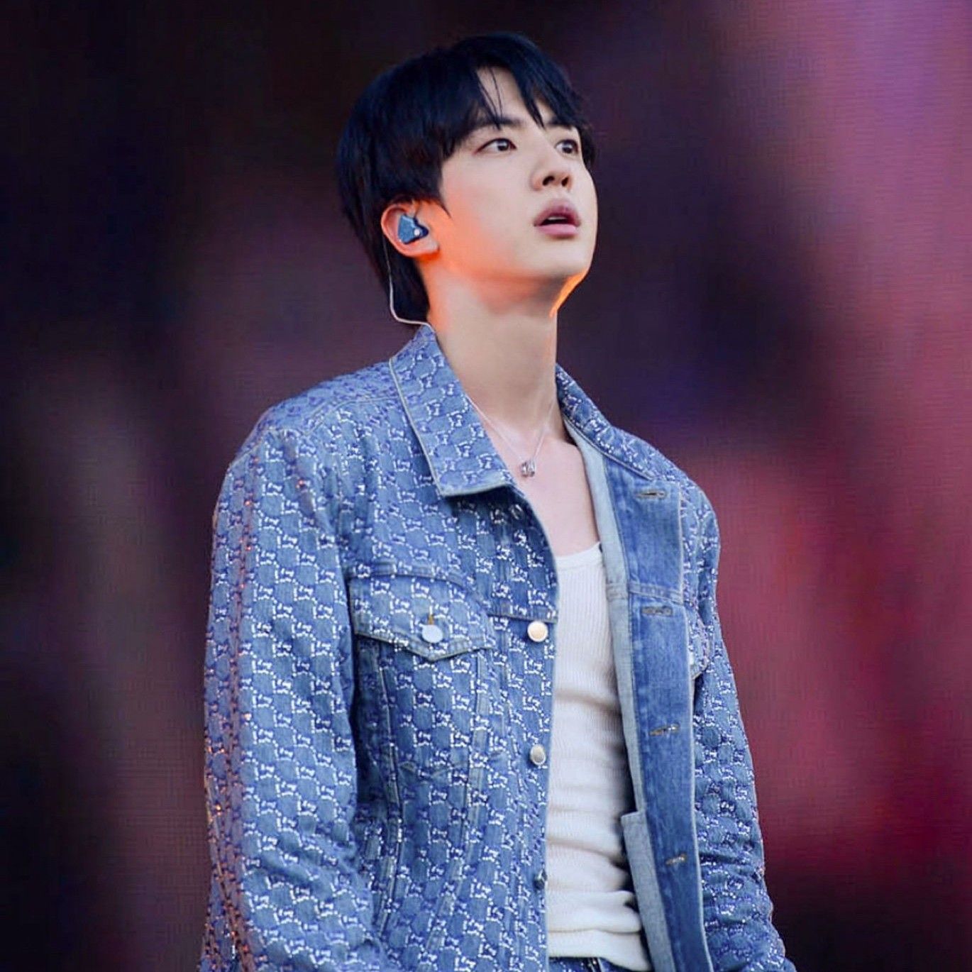 A moment captured by Jin (BTS)'s fan