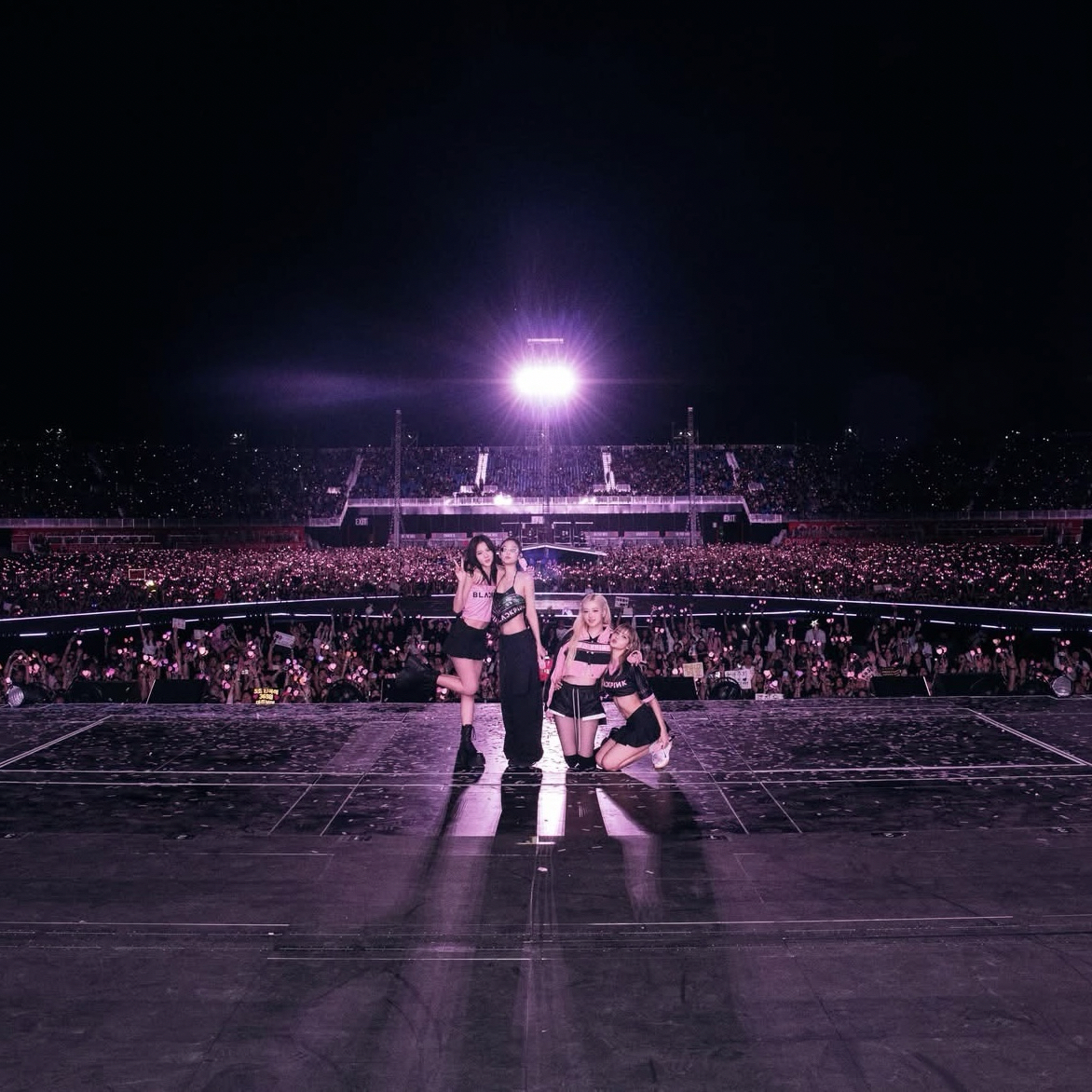 Recent activity shot of BLACKPINK