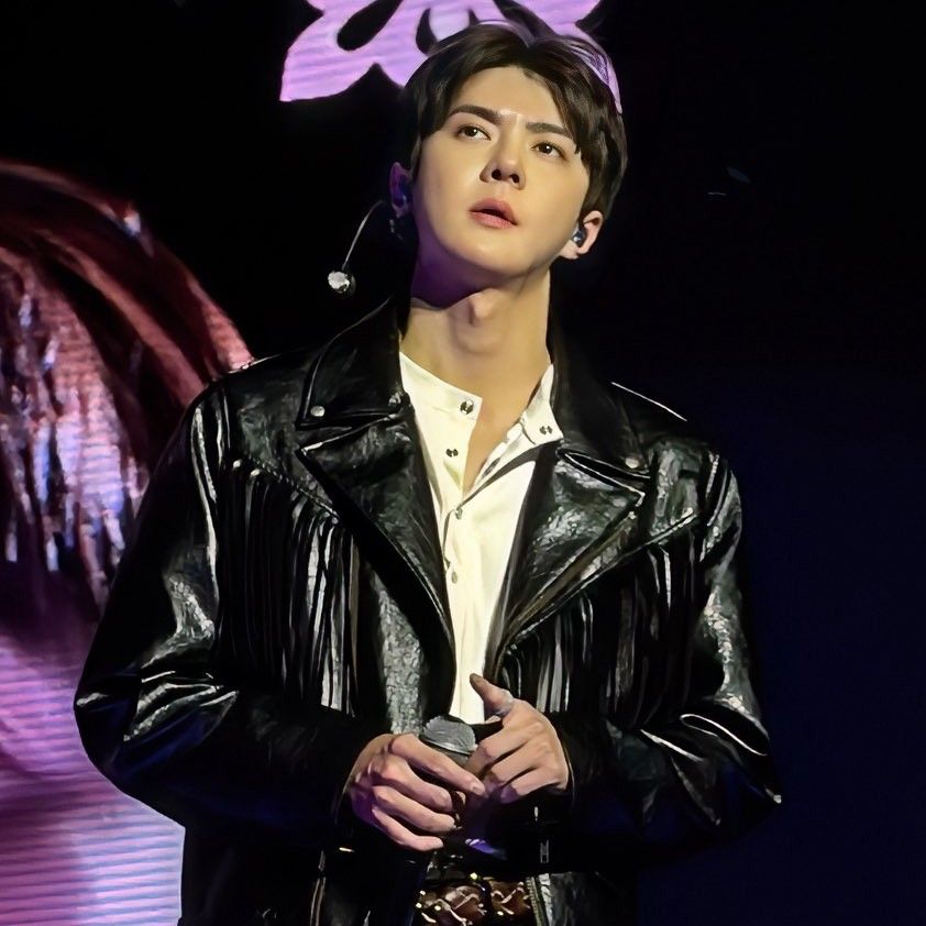 Recent activity shot of Sehun (EXO)