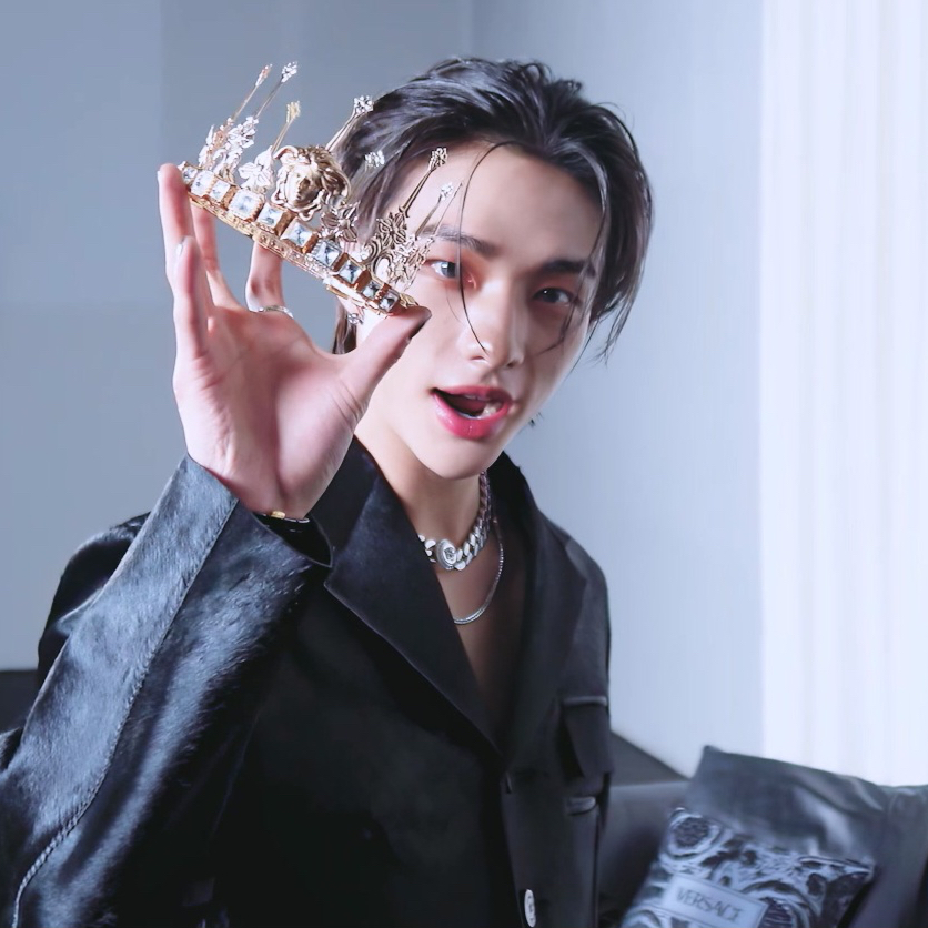 Behind-the-scenes cut of Hyunjin (Stray Kids)