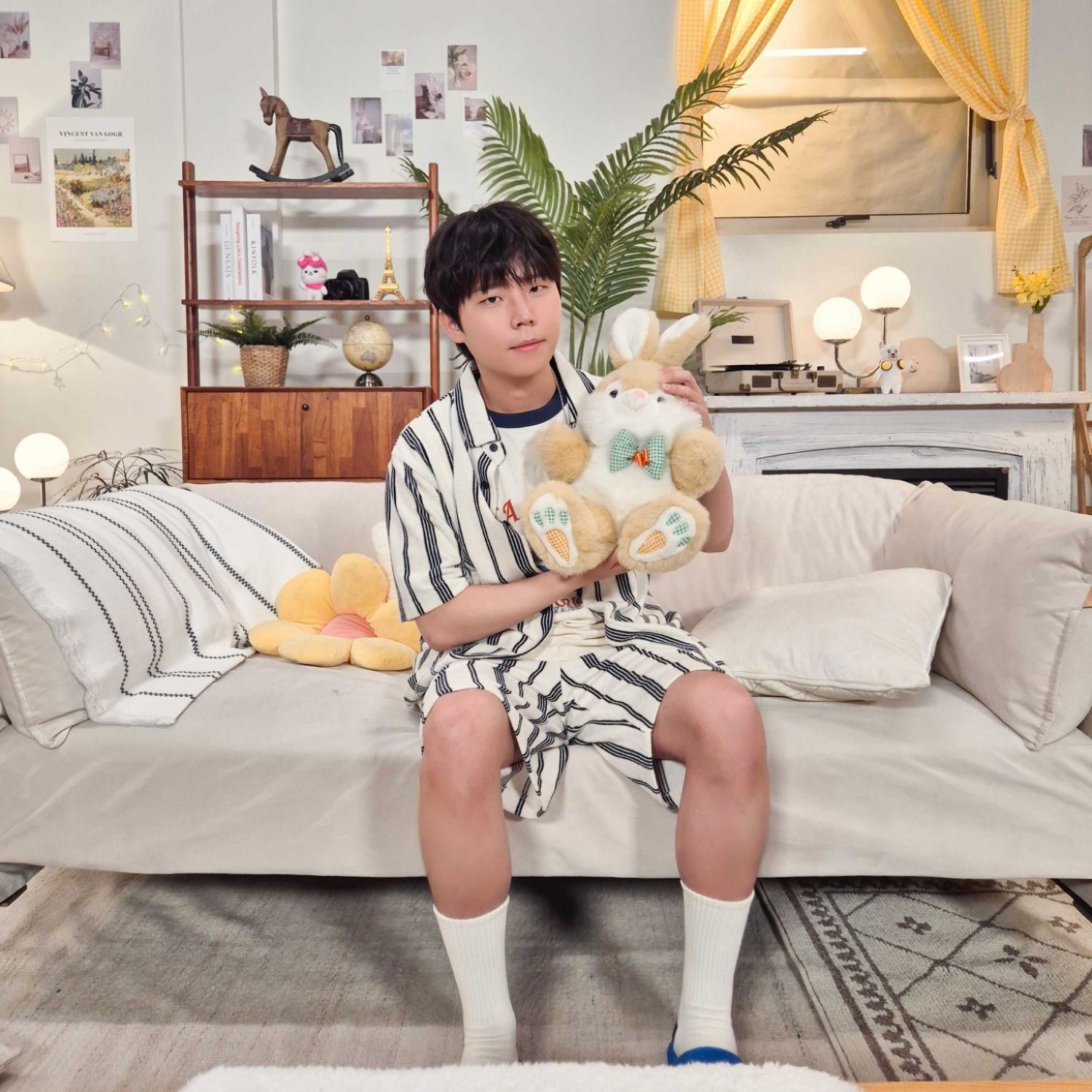 A moment captured by Jung Seunghwan's fan