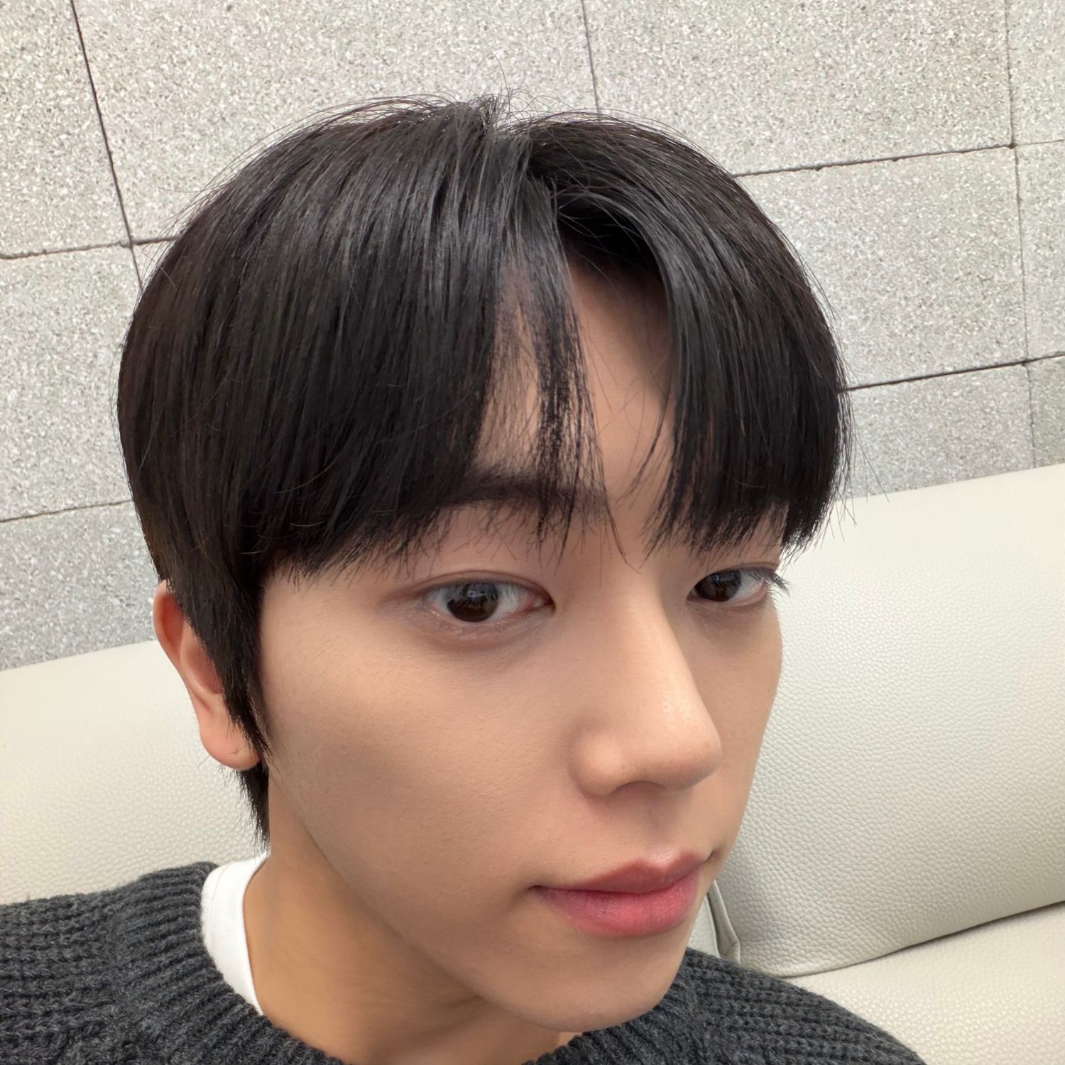 A moment captured by Minkyun (ONF)'s fan