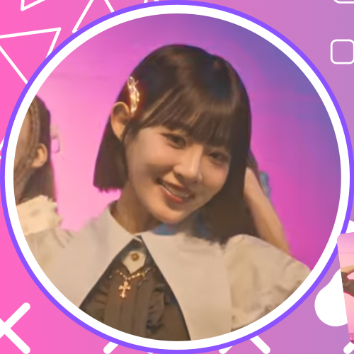 Behind-the-scenes cut of Iida Shizuku (ME:I)