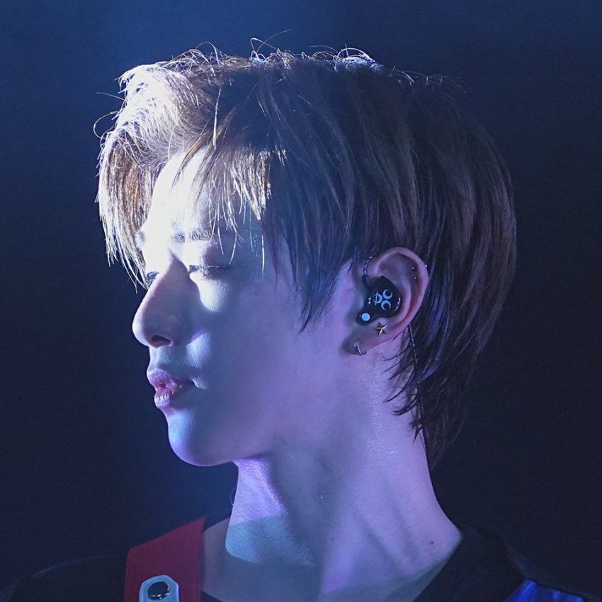 A moment captured by Kang Daniel's fan