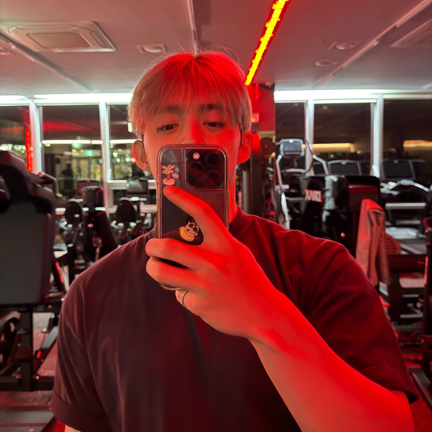 A moment captured by S.Coups (SEVENTEEN)'s fan