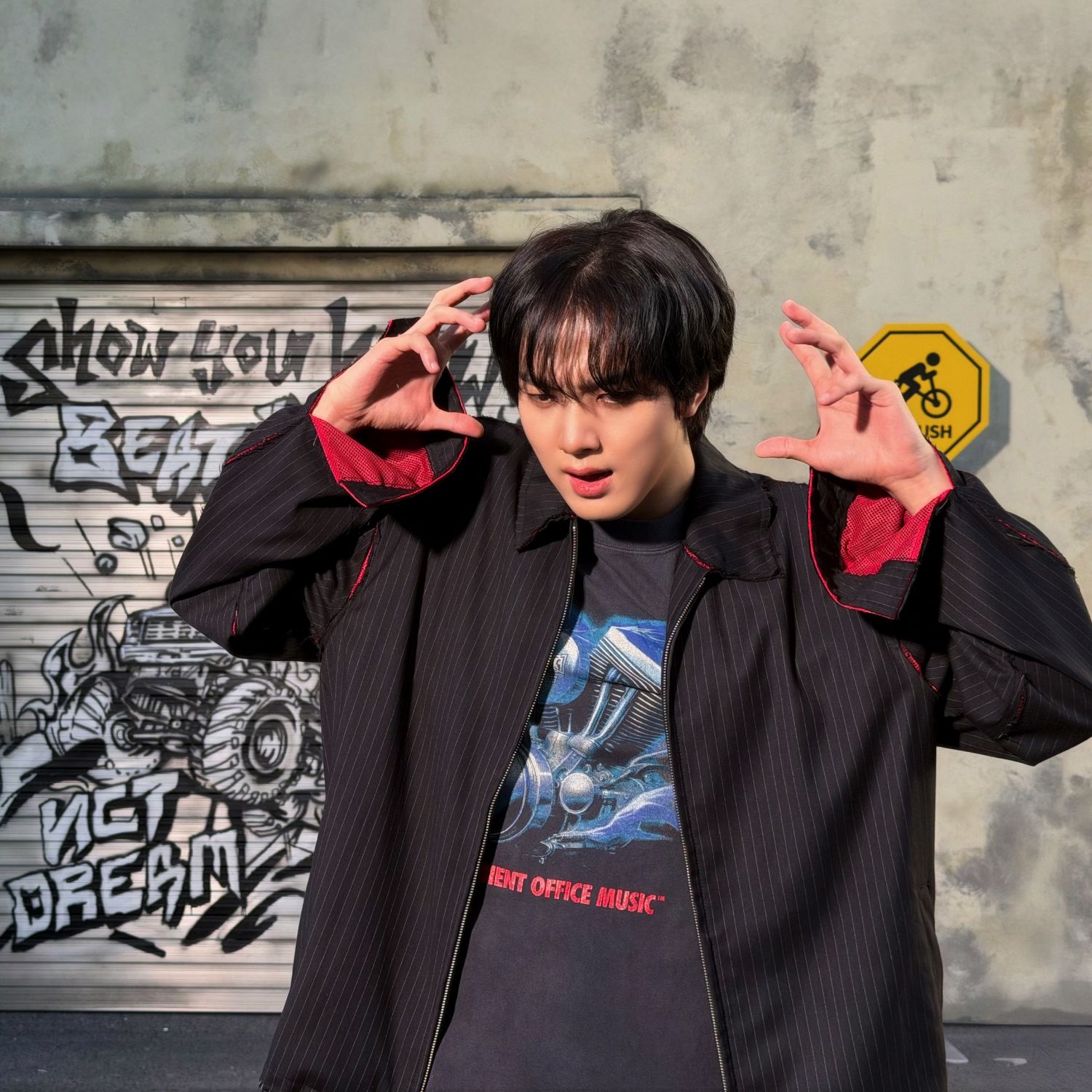 Behind-the-scenes cut of Haechan (NCT 127, NCT DREAM)