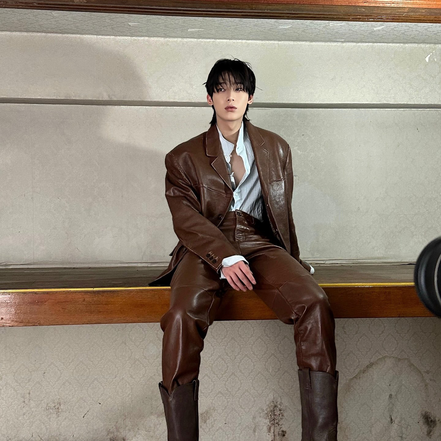 A moment captured by Sunoo (ENHYPEN)'s fan