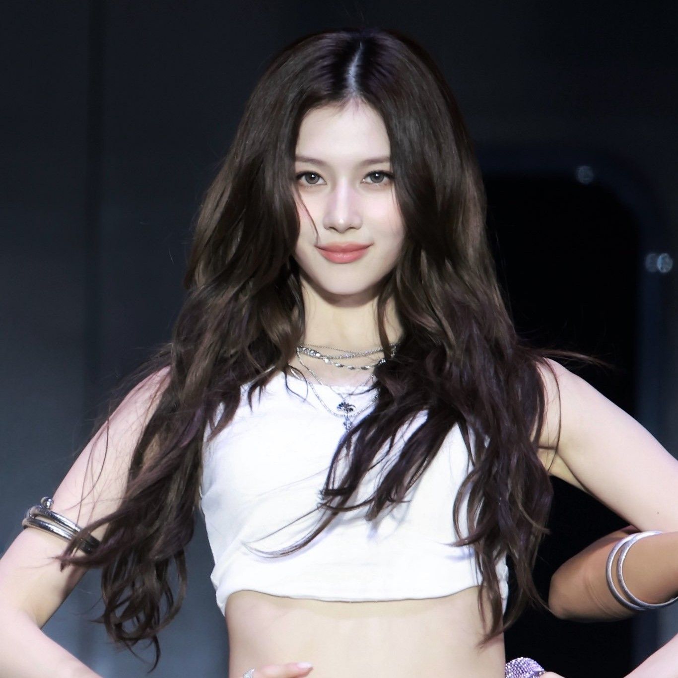 Behind-the-scenes cut of Sana (TWICE)