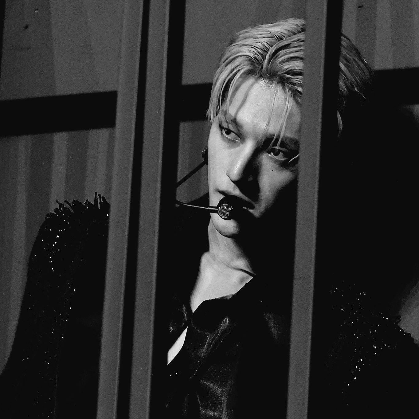 Recent activity shot of Wooyoung (ATEEZ)
